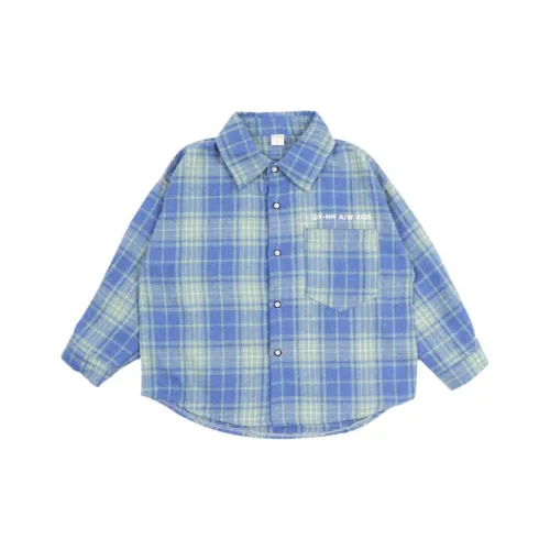 HUALEJI Детские дошкольные повседневные рубашки