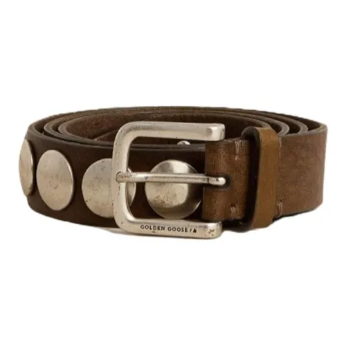Golden Goose Ремень Мужской Хаки