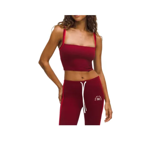 lululemon Oxblood LURD Женские Спортивные Майки Без Рукавов