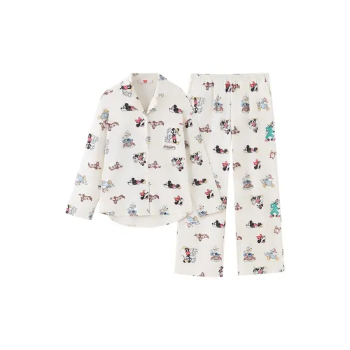 Disney Mickey Mouse Family Одежда Комплекты Женские Пижамные Комплекты