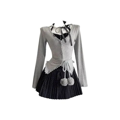 GRAYISMOON Женские Комплекты с Юбкой