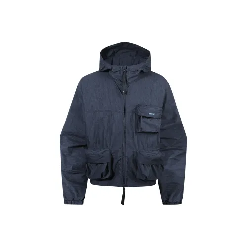 GUUKA TECH Осенний С капюшоном Куртка Унисекс