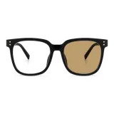 Черная оправа, линзы цвета чая (большой ARK8004)