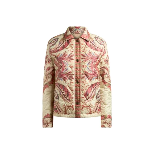 ETRO FW25 Хлопковый пуховик женский