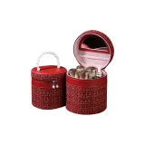 [Бордовый] - Большая емкость - Может вместить высокие бутылки LFCL-0324-R