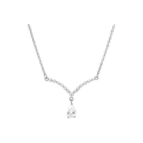 Clect Синтетический кубический цирконий Ожерелья Женские