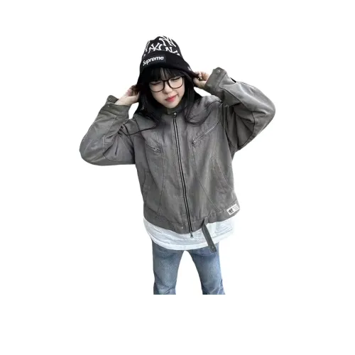 VGVX Серый Унисекс Куртки