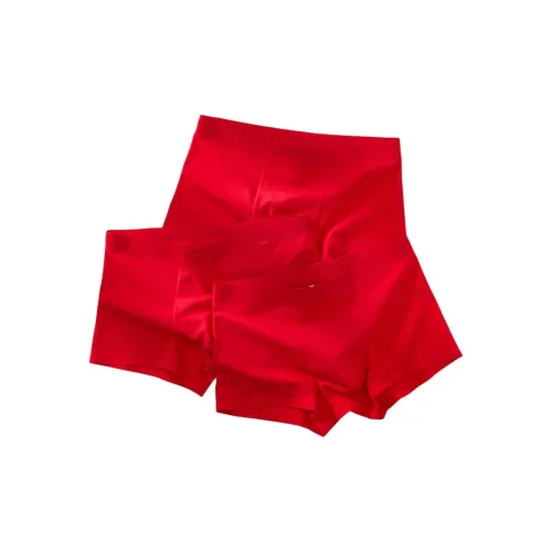 LOUGHNEA 3 Pack Китай Красный Мужские Боксеры