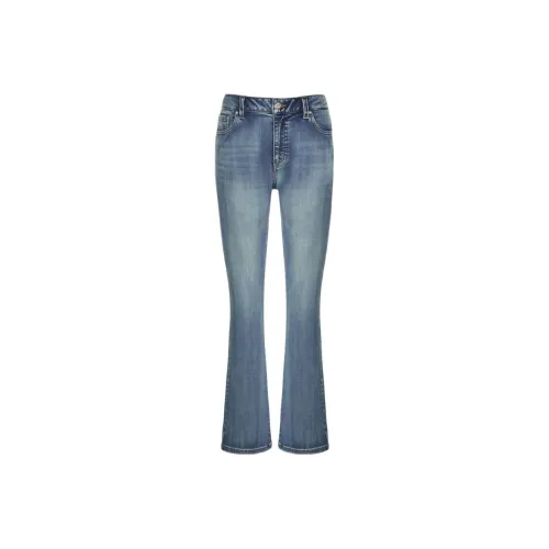 GUESS Темно-синие женские джинсы