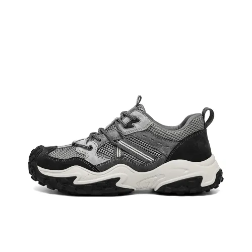 K Wang Амортизация устойчивость к истиранию дышащий низкий топ уличная обувь мужской