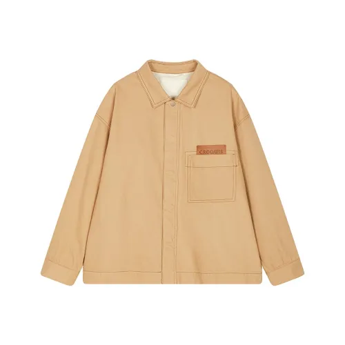 CROQUIS 254 Бумажный Коричневый Мужские Куртки