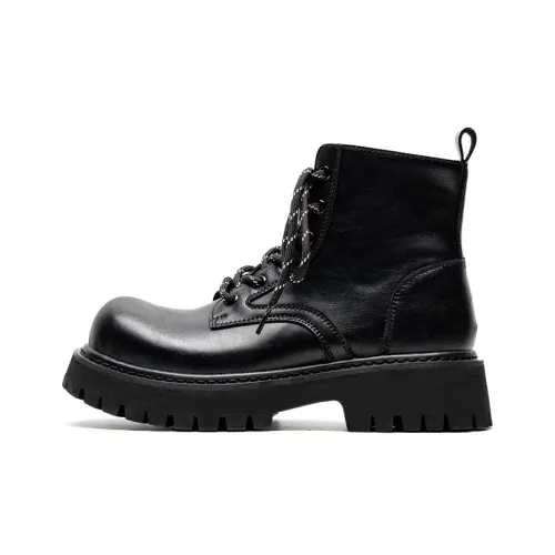 Mule Donkey Короткий Martin Boot Унисекс Матовый Черный