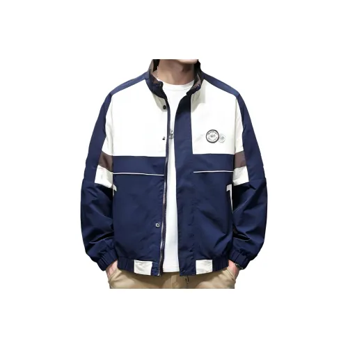 SLLAVIF Темно-синие мужские куртки