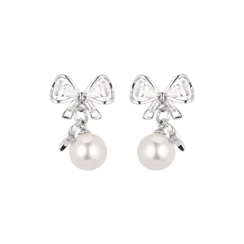 YOUWEI Циркон Компактный Винтаж Утонченный Серьги с Премиум Ощущением Женские