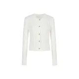 Белый кардиган