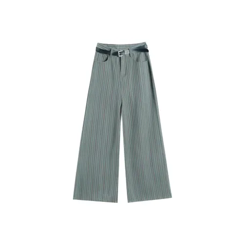 DANCANG Армия Зеленый Женские Джинсы