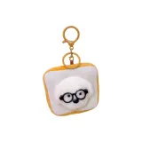 Стекло, украшение в виде собаки, цвет экрю