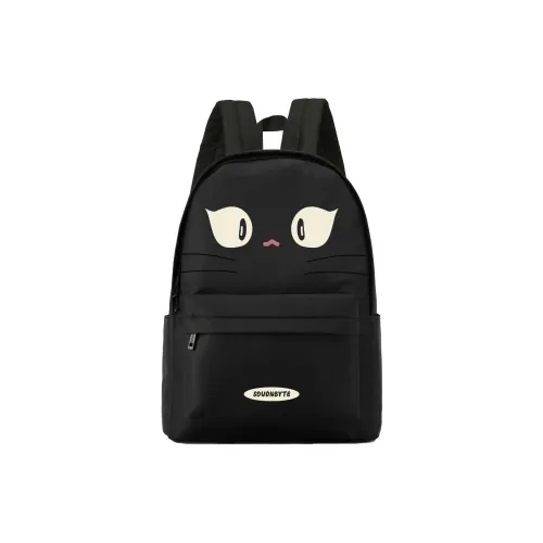 Soundbyte Полиэстер Рюкзак Унисекс Черный Кот