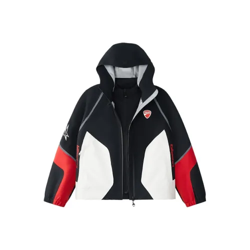 FILA FUSION X DUCATI Пуховая куртка Женская Глубокий черный