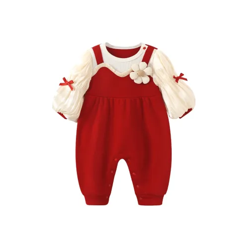 YouQi Красный Малыш Комбинезоны Ползунки