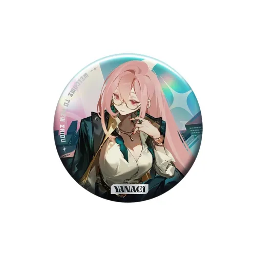 MIHOYO Коллекция Frequency Modulation Imaging Луна Городской Willow Значки