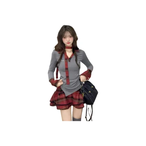 OYANXI Женские Комплекты с Юбкой