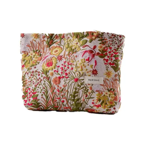 WNNIDEO Цветочный Макияж Сумка для хранения Путешественных косметичек