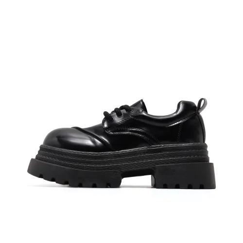 DANGLIANG Минималистский стиль Британский стиль Ретро японский Trendy Versatile Fashion casual Лоферы 7 см Женские