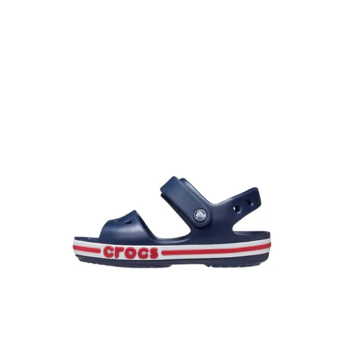 Crocs Детские сандалии темно-синие для малышей