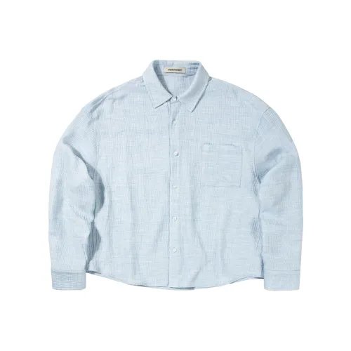 COUNTRY MOMENT Тихий синий Унисекс Рубашки