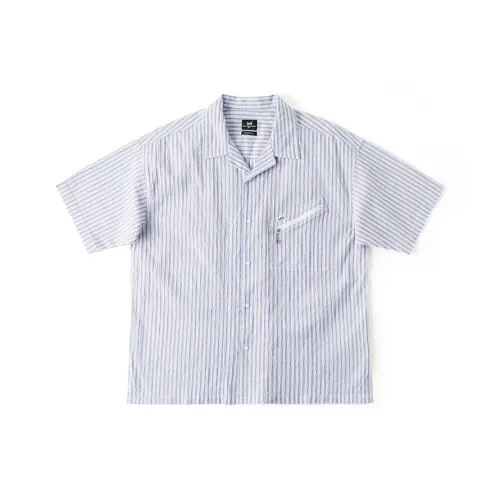 Lee Светло-Синие Мужские Рубашки