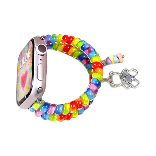 CHUANGYIDA Ремешок Apple Совместимость Эластичная нить Материал 12,5 16,5 см