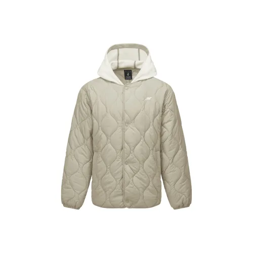 Skechers Хлопковый пуховик Unisex Light Серый Коричневый