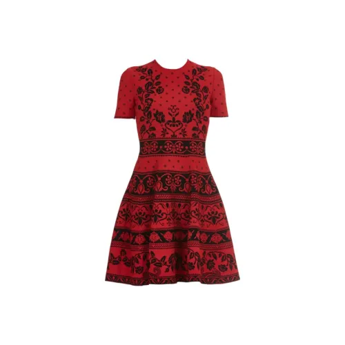 Alexander McQueen Короткий рукав Платье Женское