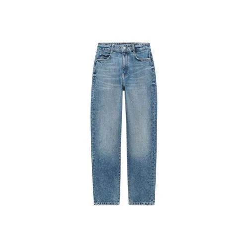 ZARA Medium Blue Women's Jeans ZARA Средне-синие женские джинсы