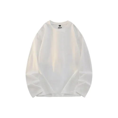 MJ STYLE Длинный рукав Т-рубашка Унисекс