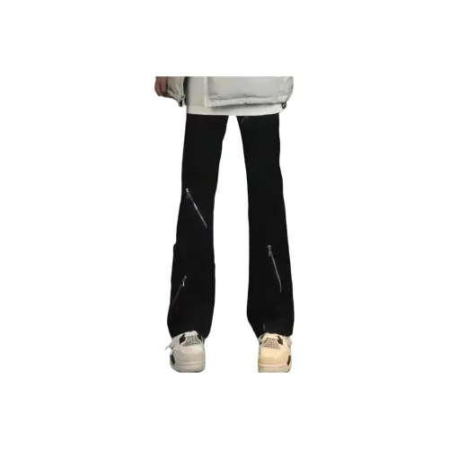 SOUL WORKER Черный Унисекс Джинсы