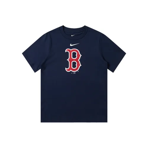 Nike Темно-синие школьные футболки T-рубашки