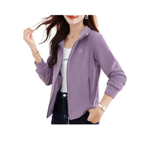 The Temptation Of The Muse Воротник-стойка Куртка Velvet Jacket Женская