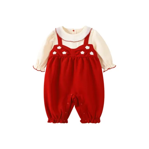 YouQi Красный Малыш Комбинезоны Ползунки