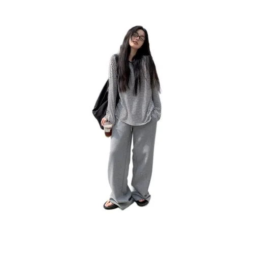 MORii Полосатый Топ Женские T-рубашки