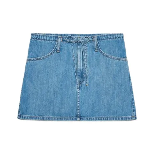 ZARA Trf Джинсовые короткие юбки Женские