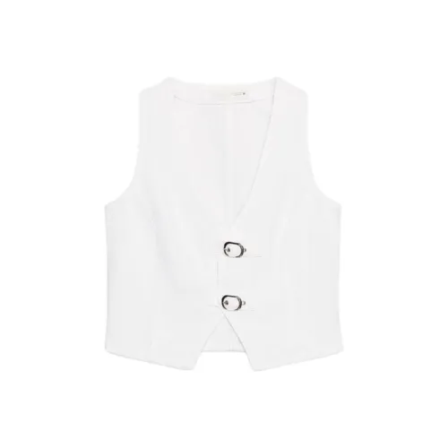 ZARA Белый Женские Майки