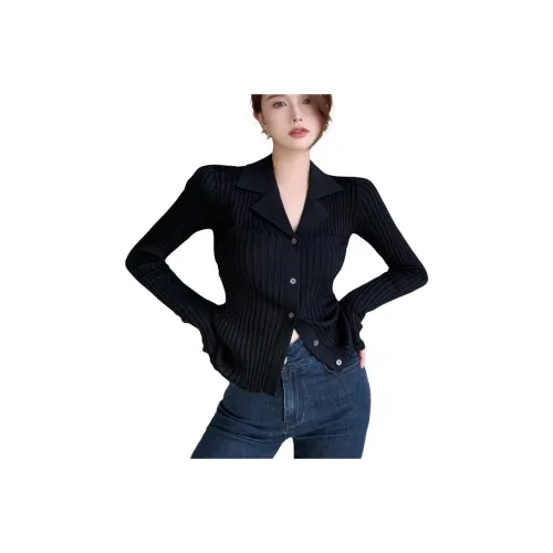 STYUW Черный Женский Трикотаж