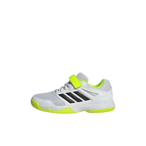 Adidas Speedcourt Дышащие Низкие Кроссовки для Тренировок Детские Белые