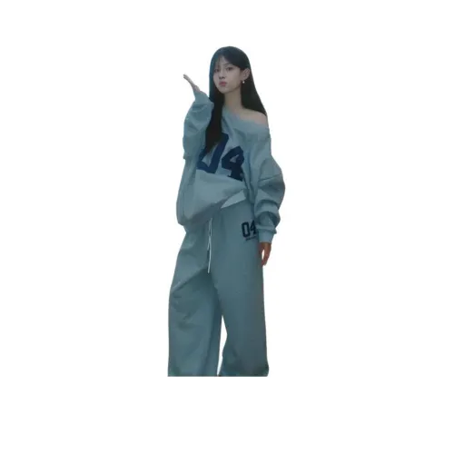 REMOULD Серый топ + штаны женский повседневный костюм