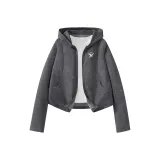 [Клейкий рис Текстура] Темно-серый (Светлый кружево, грудь, этикетка)