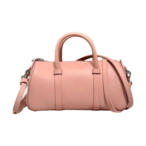 LONGCHAMP Daylong Телячья кожа Одно плечо Сумка Средний Женский Розовый Чай
