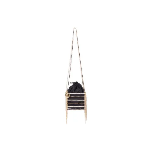 Rosantica Chain Shoulder Bag Standard Women's Black Rosantica Цепочка Плечевая Сумка Стандартная Женская Черная