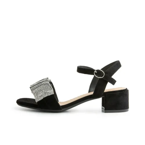 Azzurra Gronchi One Ремешок Сандалии Черные Женские